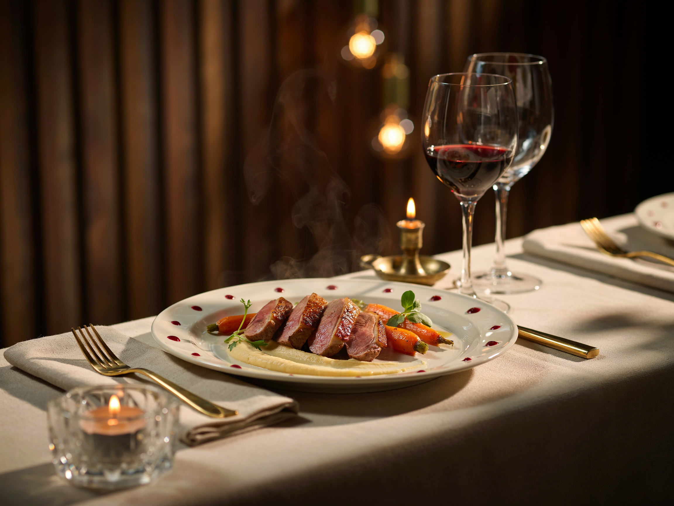 Wnętrze restauracji KoronaSmaku